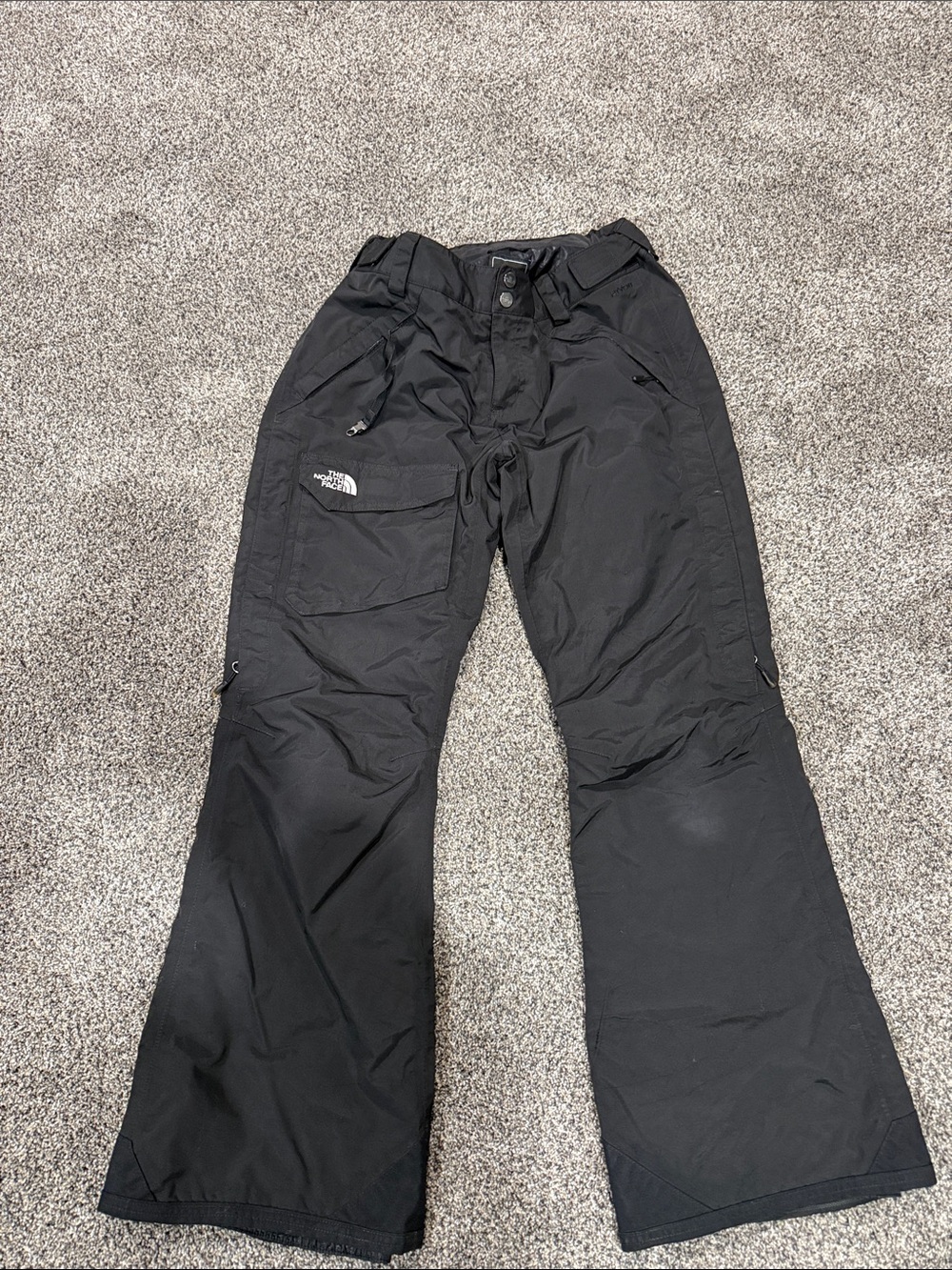 The North Face Black Snow Jogger Pants with Logo